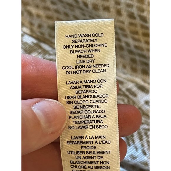 Unworn!! Chico's Metallic Patchwork Lightweight Linen Open Jacket Size M - Picture 12 of 12